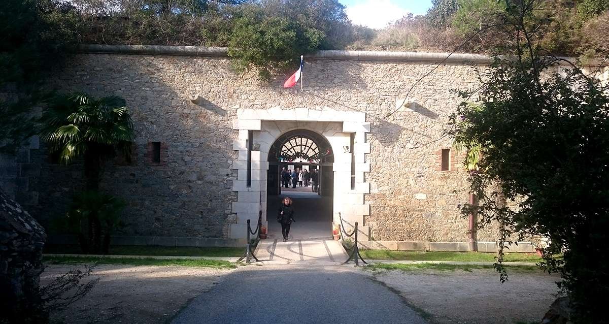 Entrée du Fort Napoléon